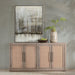 Classic Home - Jensen Cane/Wood 4Dr Cabinet Taupe - 52010901 - GreatFurnitureDeal