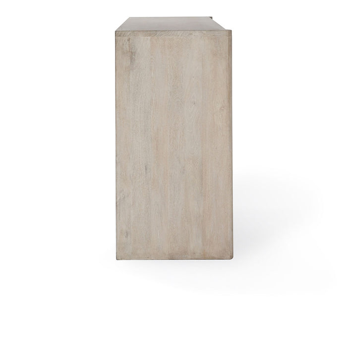 Classic Home Furniture - Ledro Wood 4Dr Buffet White Wash - 52010921 - GreatFurnitureDeal