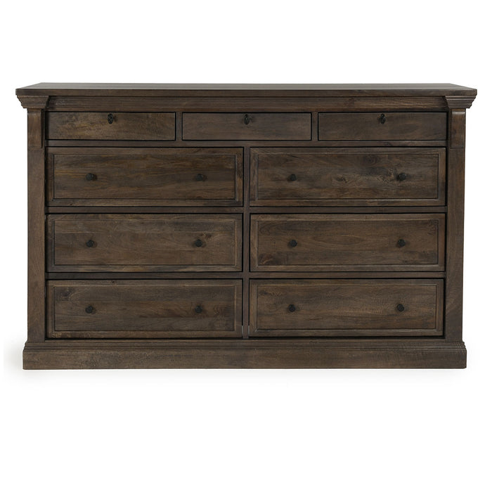 Classic Home Furniture - Adelaide Wood 9Dwr Dresser Cocoa Brown - 52010923