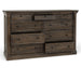 Classic Home - Adelaide Solid Wood 9Dwr Dresser - Cocoa Brown - 52010923 - GreatFurnitureDeal