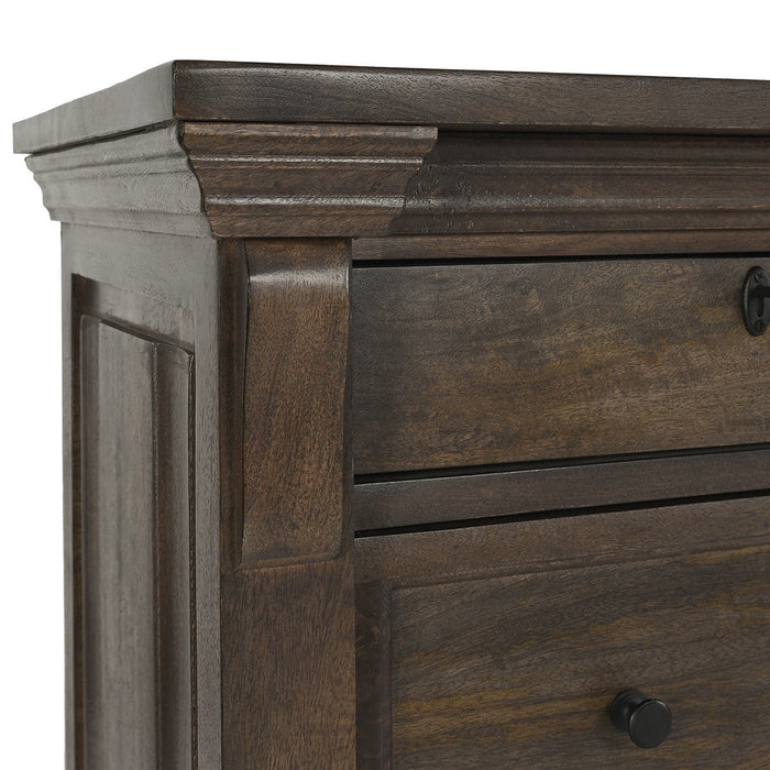 Classic Home - Adelaide Solid Wood 9Dwr Dresser - Cocoa Brown - 52010923 - GreatFurnitureDeal