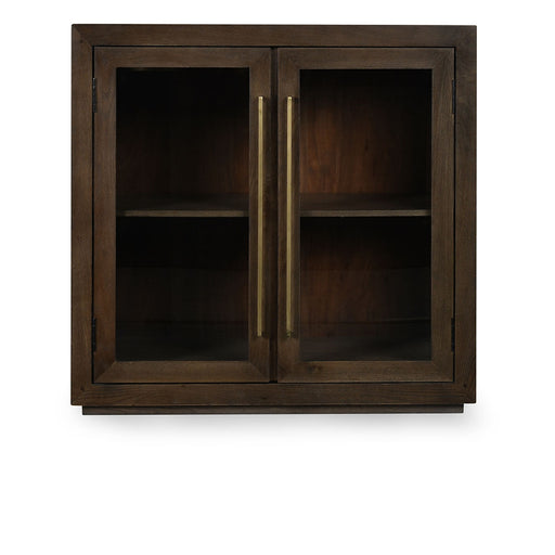 Classic Home - Bradley Oak Wood 2Dr Cabinet Landmark Brown - 52010929 - GreatFurnitureDeal