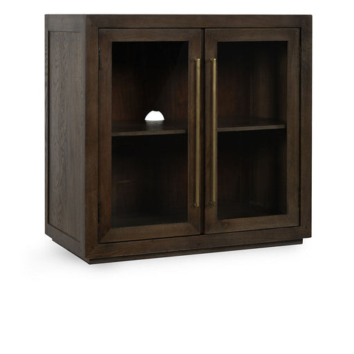 Classic Home - Bradley Oak Wood 2Dr Cabinet Landmark Brown - 52010929 - GreatFurnitureDeal