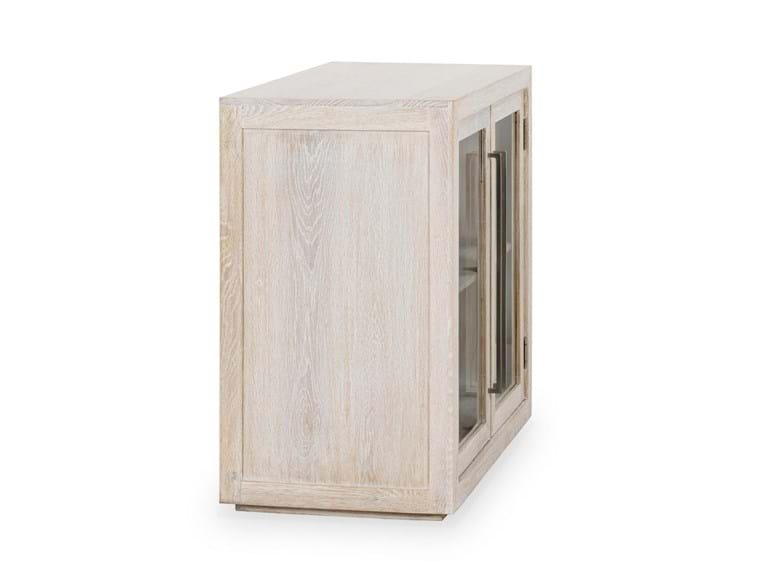 Classic Home Furniture - Bradley Oak Wood 2 Door Cabinet Landmark White Wash - 52010930 - GreatFurnitureDeal