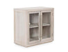 Classic Home Furniture - Bradley Oak Wood 2 Door Cabinet Landmark White Wash - 52010930 - GreatFurnitureDeal