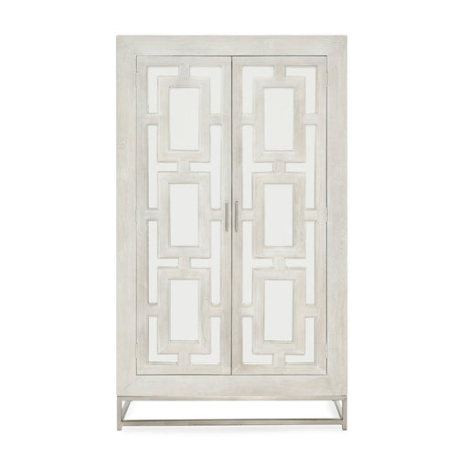 Classic Home - Adina Mango Wood Tall Cabinet White Washed - 52010936 - GreatFurnitureDeal