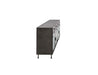 Classic Home Furniture - Nore Metal/Glass 4 Drawer 4 Door Cabinet Blackened Steel - 52010940 - GreatFurnitureDeal