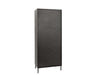 Classic Home Furniture - Nore Metal/Glass 2 Door 2 Drawer Tall Cabinet Blackened Steel - 52010941 - GreatFurnitureDeal