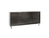 Classic Home Furniture - Komo Leather/Metal 4 Door Cabinet Barrel - 52010942 - GreatFurnitureDeal