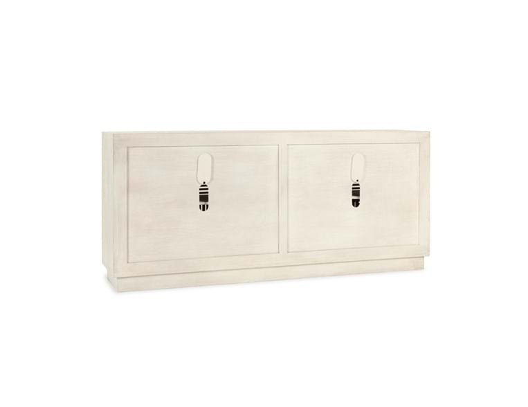 Classic Home Furniture - Lila Mango Wood 4 Door Buffet White - 52010944 - GreatFurnitureDeal