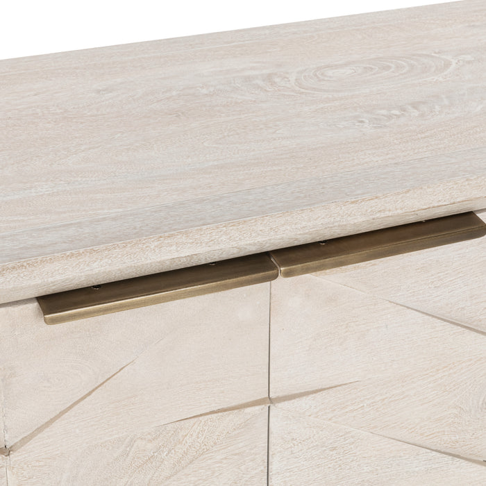 Kosas Home - Marvin 2-Door Mango Wood Sideboard Buffet - 52010946 - GreatFurnitureDeal