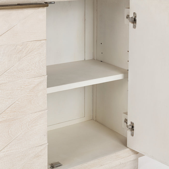 Kosas Home - Marvin 2-Door Mango Wood Sideboard Buffet - 52010946 - GreatFurnitureDeal