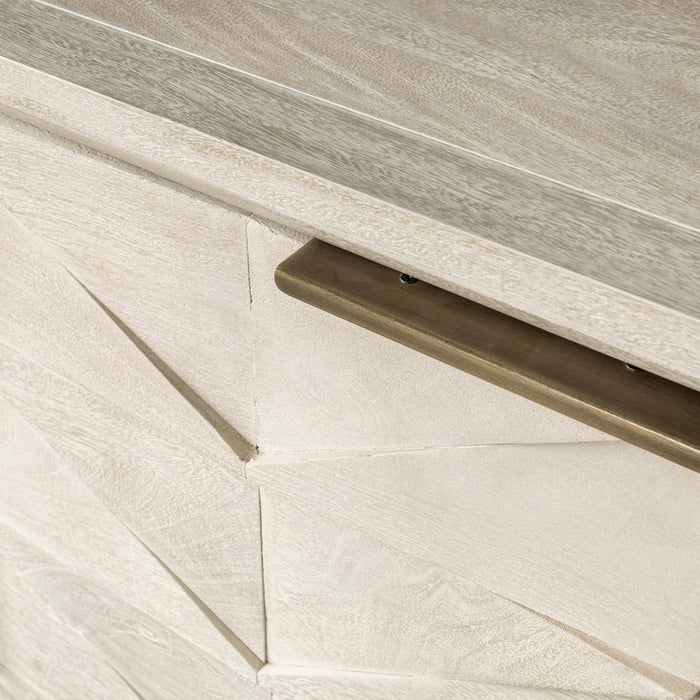 Kosas Home - Marvin 2-Door Mango Wood Sideboard Buffet - 52010946 - GreatFurnitureDeal