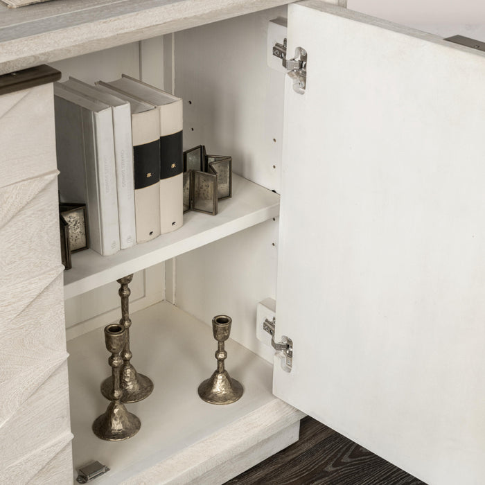 Kosas Home - Marvin 2-Door Mango Wood Sideboard Buffet - 52010946 - GreatFurnitureDeal