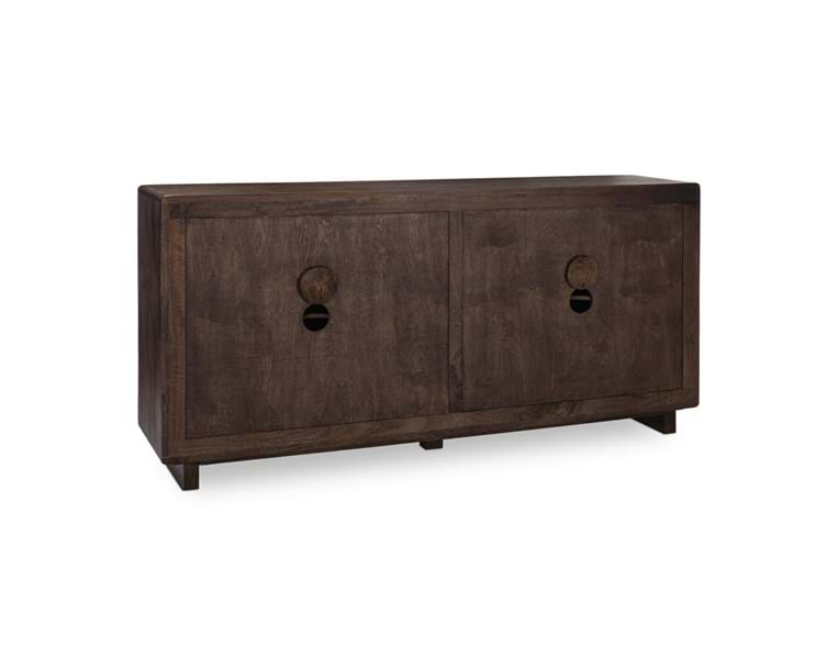 Classic Home Furniture - Albero Wood 4 Door Buffet Kona Brown - 52010949 - GreatFurnitureDeal