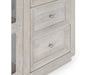 Classic Home Furniture - Isha Mango Wood 3 Dwr 2 Dr Cabinet White Washed - 52010951 - GreatFurnitureDeal