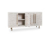 Classic Home Furniture - Norwood  4Door Buffet White Wash - 52010956 - GreatFurnitureDeal