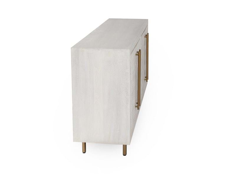 Classic Home Furniture - Norwood  4Door Buffet White Wash - 52010956 - GreatFurnitureDeal