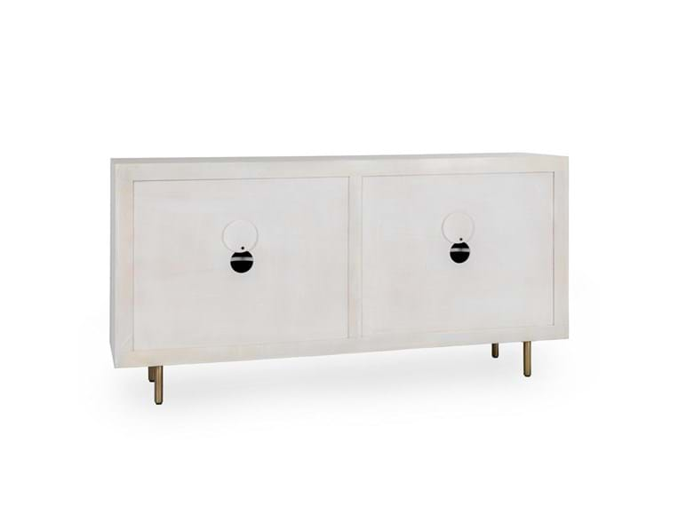 Classic Home Furniture - Norwood  4Door Buffet White Wash - 52010956 - GreatFurnitureDeal