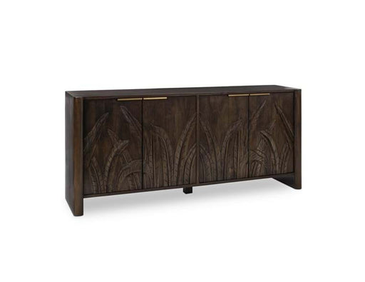 Classic Home - Ledro Mango Wood 4 Door Cabinet White Wash - 52010961 - GreatFurnitureDeal