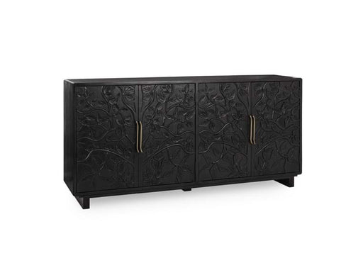 Classic Home - Albero Wood 4 Door Buffet Kona Black - 52010962 - GreatFurnitureDeal