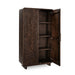Classic Home - Albero Solid Wood Tall Cabinet - Kona Brown - 52010963 - GreatFurnitureDeal