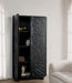 Classic Home - Albero Solid Wood Tall Cabinet - Black - 52010964 - GreatFurnitureDeal