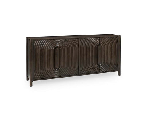 Classic Home - Colson Mango Wood 4 Door Cabinet Coffee Brown - 52010965 - GreatFurnitureDeal