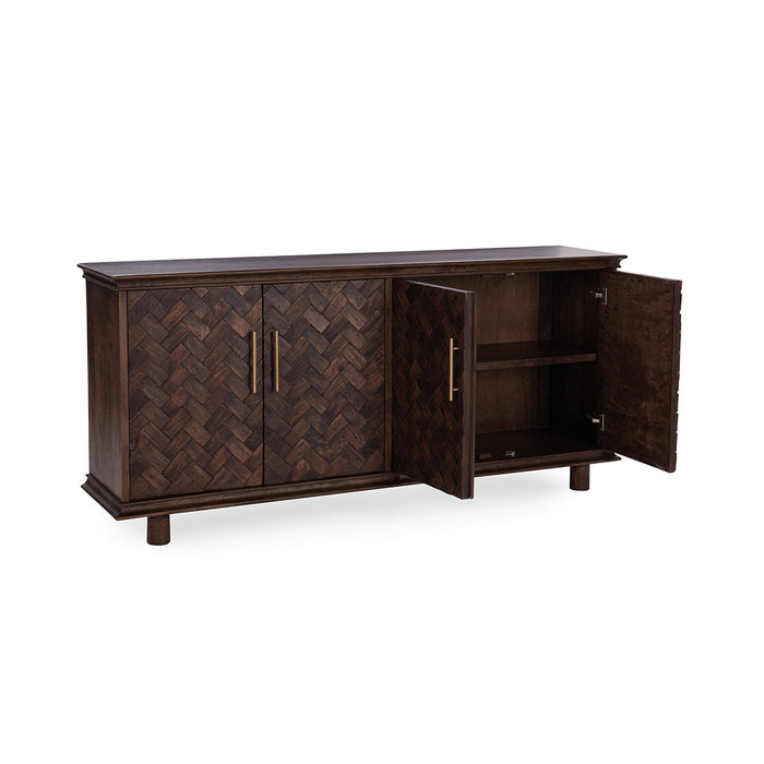 Classic Home - Shira Solid Wood 4Dr Buffet - 52010984 - GreatFurnitureDeal