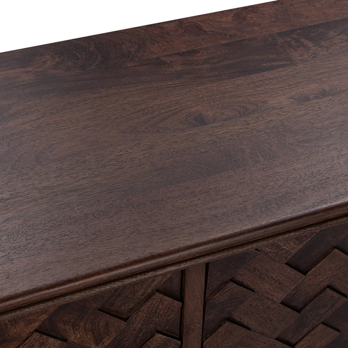 Classic Home - Shira Solid Wood 4Dr Buffet - 52010984 - GreatFurnitureDeal