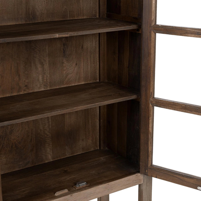 Classic Home - Kharga Tall Display Cabinet in Natural - 52010986