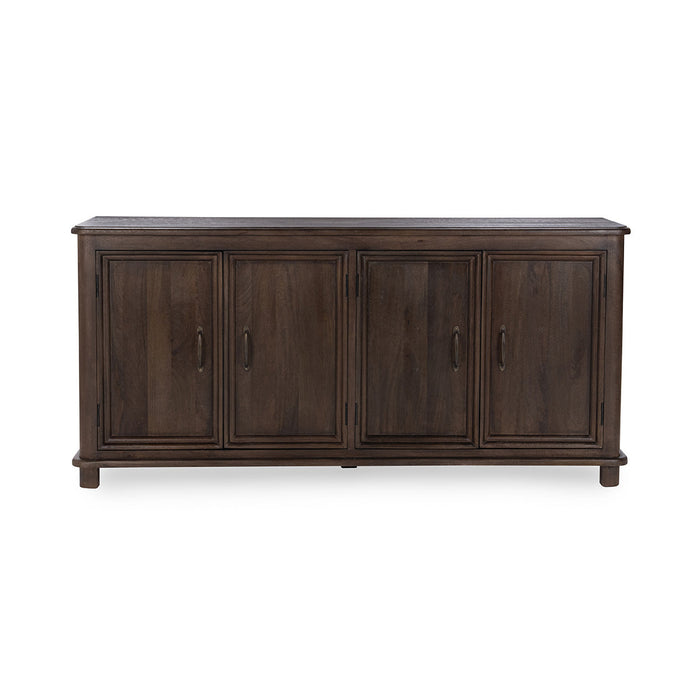 Classic Home - Brookside Solid Wood 4Dr Cabinet - 52010991 - GreatFurnitureDeal