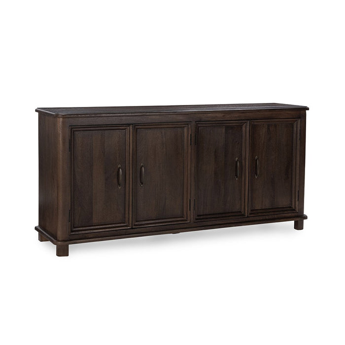 Classic Home - Brookside Solid Wood 4Dr Cabinet - 52010991 - GreatFurnitureDeal