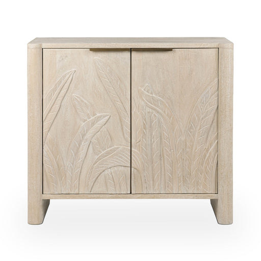 Classic Home - Ledro Solid Wood 2Dr Cabinet in White Wash - 52011017 - GreatFurnitureDeal