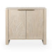 Classic Home - Ledro Solid Wood 2Dr Cabinet in White Wash - 52011017 - GreatFurnitureDeal