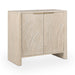 Classic Home - Ledro Solid Wood 2Dr Cabinet in White Wash - 52011017 - GreatFurnitureDeal