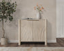 Classic Home - Ledro Solid Wood 2Dr Cabinet in White Wash - 52011017 - GreatFurnitureDeal
