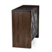 Classic Home - Ledro Solid Wood 2Dr Cabinet in Dark Brown - 52011018 - GreatFurnitureDeal