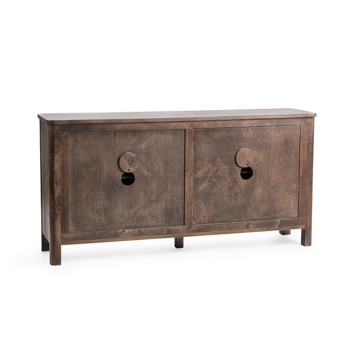 Classic Home - Lina 4 Door Cabinet in Kona Brown - 52011032