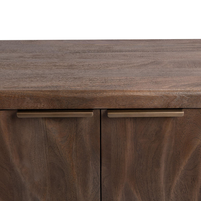 Classic Home - Braxton 4 Door Cabinet in Tundra Brown - 52011034