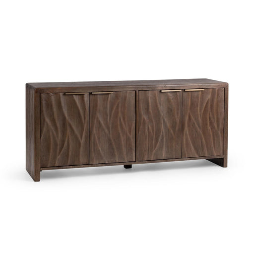 Classic Home - Braxton 4 Door Cabinet in Tundra Brown - 52011034 - GreatFurnitureDeal