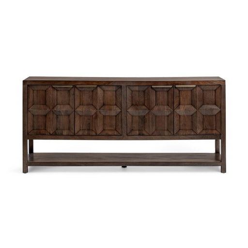 Classic Home - Costa Cabinet in Tundra Brown - 52011038 - GreatFurnitureDeal