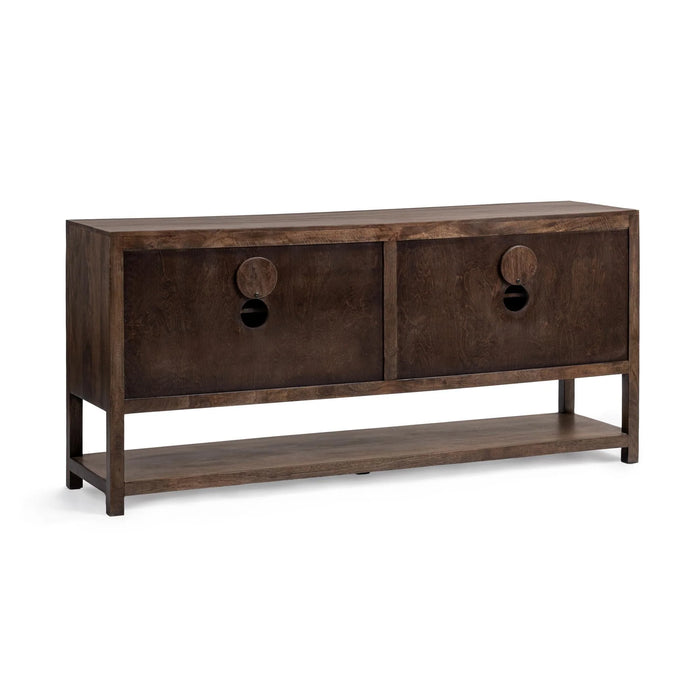 Classic Home - Costa Cabinet in Tundra Brown - 52011038 - GreatFurnitureDeal