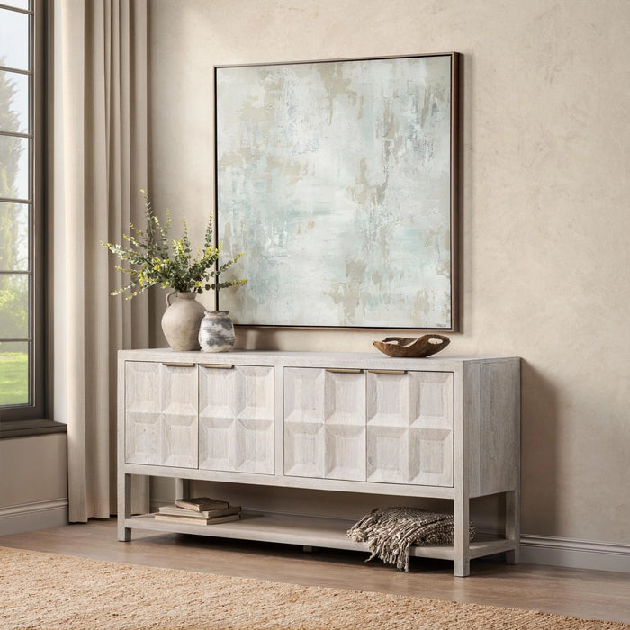 Classic Home - Costa Cabinet in Cream - 52011039 - GreatFurnitureDeal
