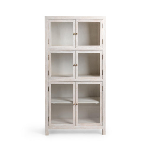 Classic Home - Hera Display Cabinet in Creamwood - 52011040 - GreatFurnitureDeal