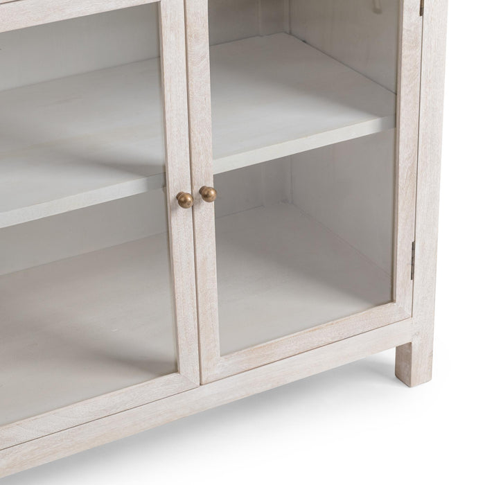 Classic Home - Hera Display Cabinet in Creamwood - 52011040