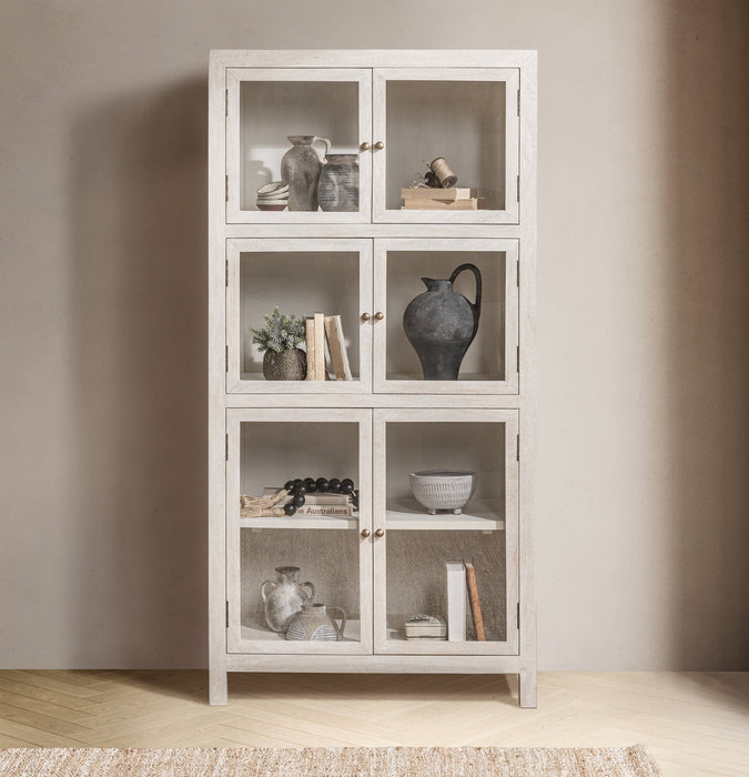Classic Home - Hera Display Cabinet in Creamwood - 52011040