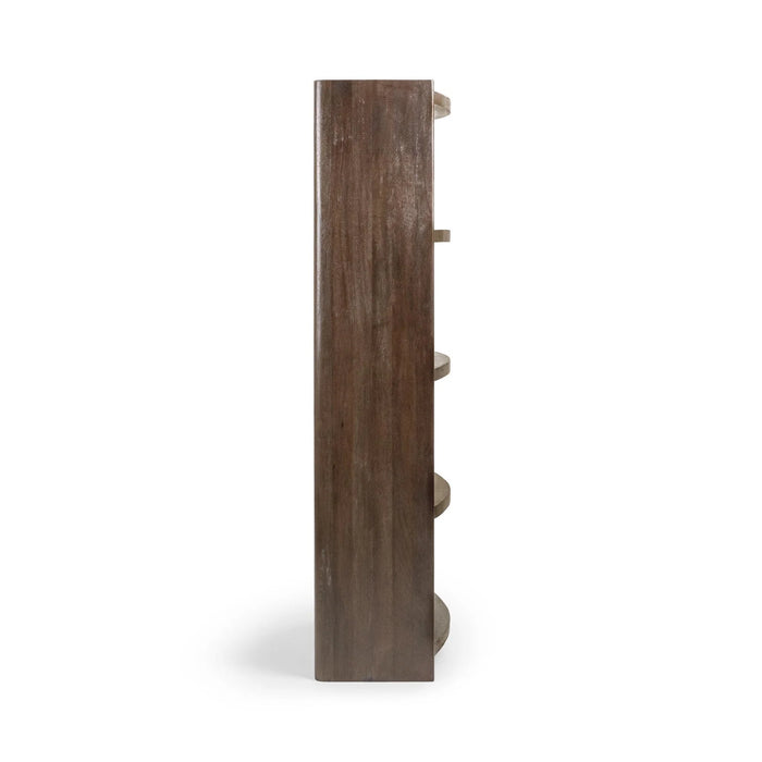 Classic Home - Kyra Bookshelf in Cocoa Brown - 52011042