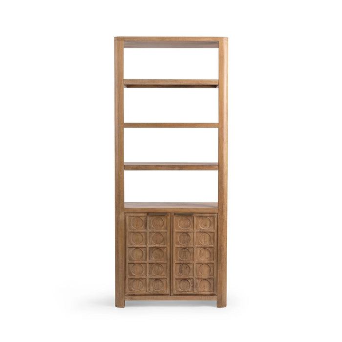 Classic Home - Cleveland Bookcase in Sandy Taupe - 52011048