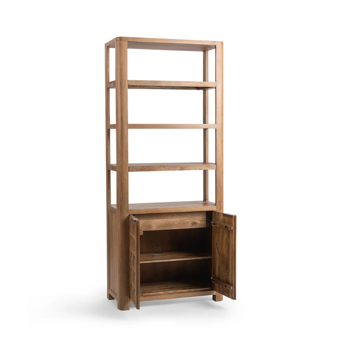 Classic Home - Cleveland Bookcase in Sandy Taupe - 52011048
